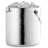 Hammered Ice Bucket - Ice Bucket With Tongs - Insulated Ice Bucket With Lid - Double Wall Ice Bucket 3 Quarts