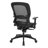 Manager'sl Black Breathable Mesh Chair with Flip Arms