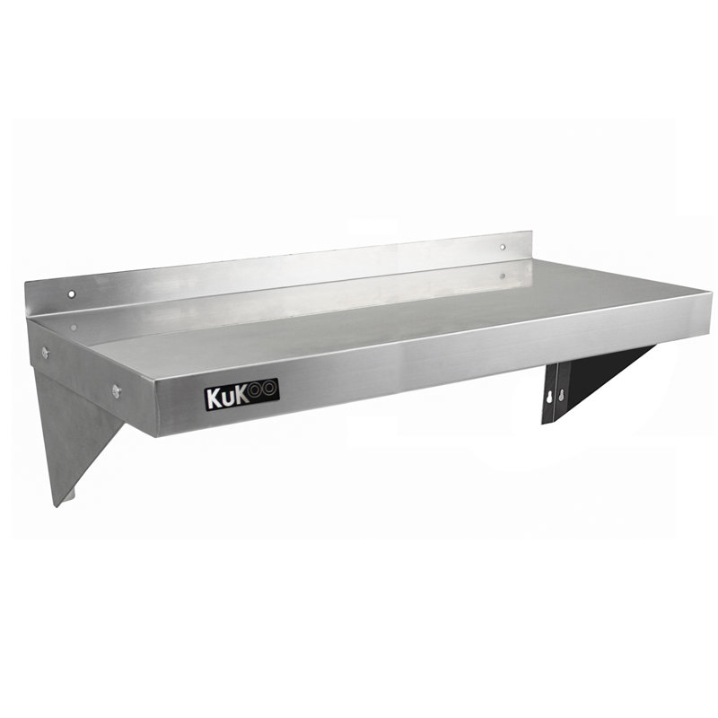 2 Piece Metal Bracket Shelf