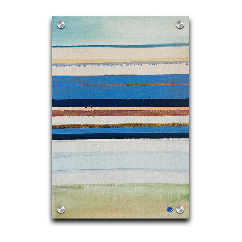 Boaters par JD Studio, Sans cadre en plastique / acrylique, Pas de tapis, H 20 po x l 30 po