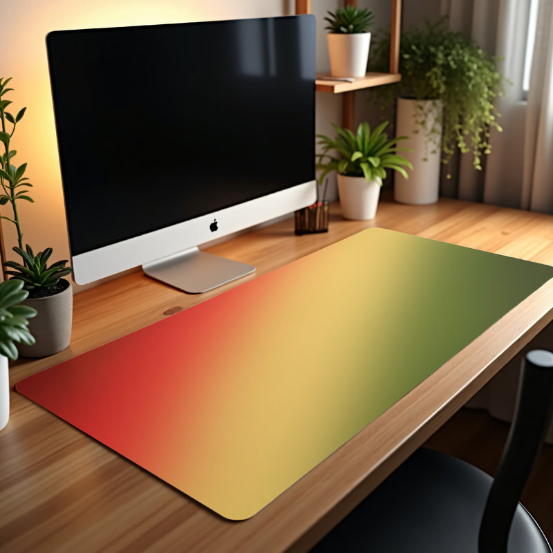 Polyester Desk Pad, 23.6x13.8