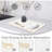 Stone Dish Drying Mat - Multi-Color/Neutral - Large, Eco-Friendly Diatomaceous, Non-Slip, Collapsible, Absorbent Kitchen Counter Mat
