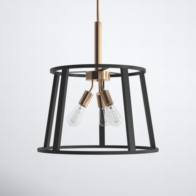 Brielle 3 - Light Dimmable Geometric Chandelier