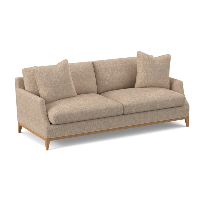 Porter Sofa, Amber, Filigree Ivory 100% Polyester