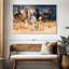 Courir sur un cheval, impression sur toile-92279667