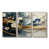 Toile naturelle avec cadre flottant