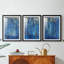 ABSTRACT Series VII - Impression sur mesure encadrée de qualité supérieure - 3 pièces-1236767158-1236767157