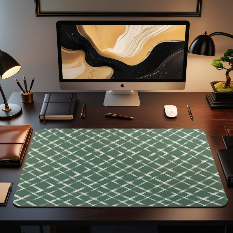 Polyester Desk Pad, 31.5x15.5