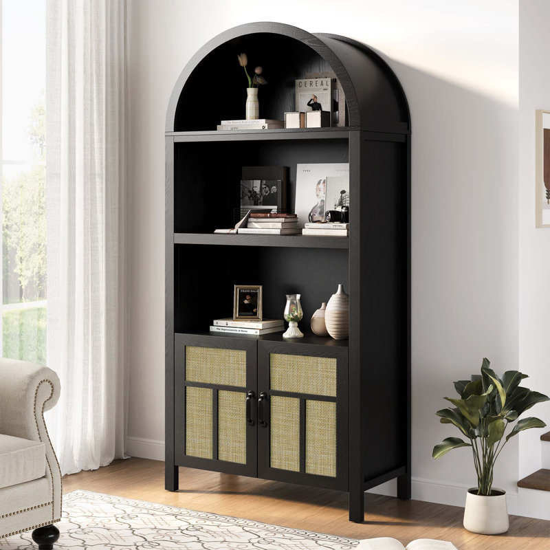 Armoire de rangement Boho Rattan