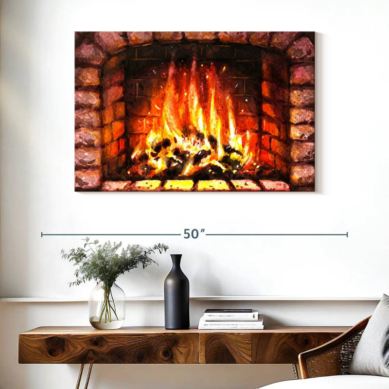 Lilie Fireplaces, 26" H x 39" W