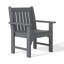 Chaise avec accoudoirs en PEHD Laguna Garden-1391326352