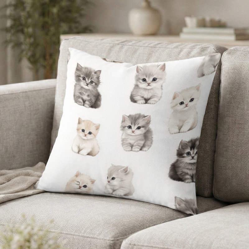 Coussin Country Farmhouse, H 16 po x l 16 po