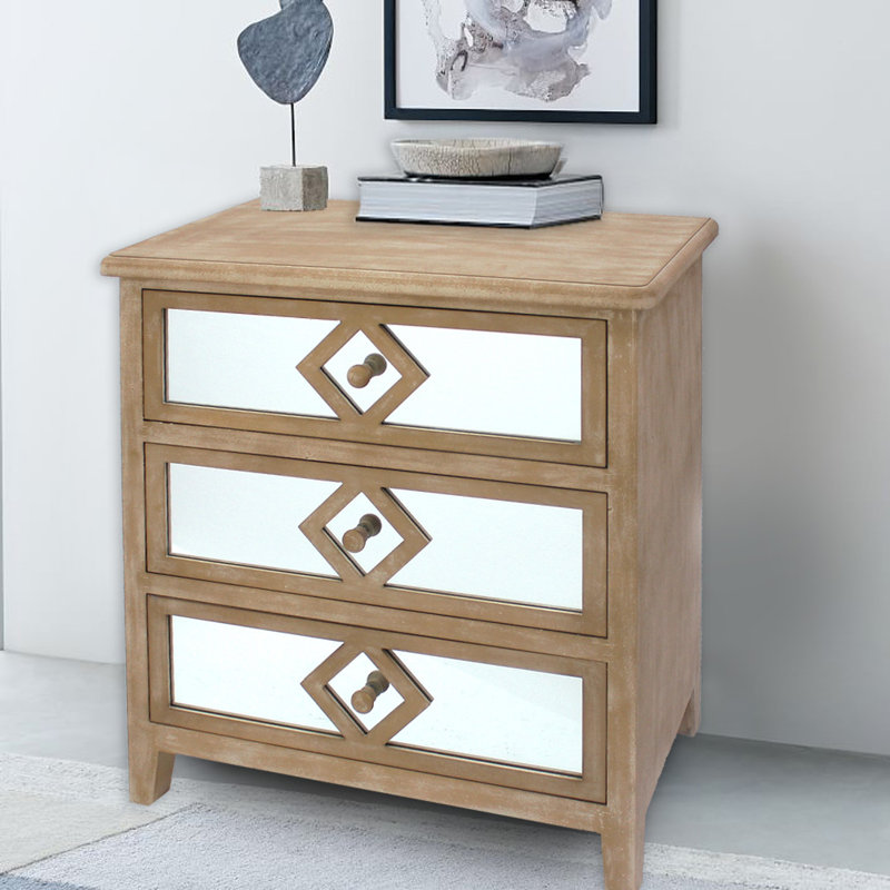 Commode décorative 3 tiroirs Andromeda