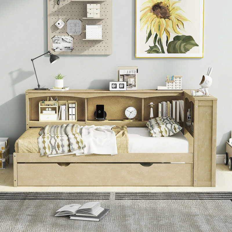 Lit de jour Dietmund, Beige