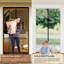 Moustiquaire de porte moustiquaire à fermeture magnétique 36 po x 80 po, moustiquaire en fibre de verre à fermeture automatique avec aimant pour portes, moustiquaire robuste pour moustiquaire pour porte, garder les insectes à l'extérieur, animaux de 