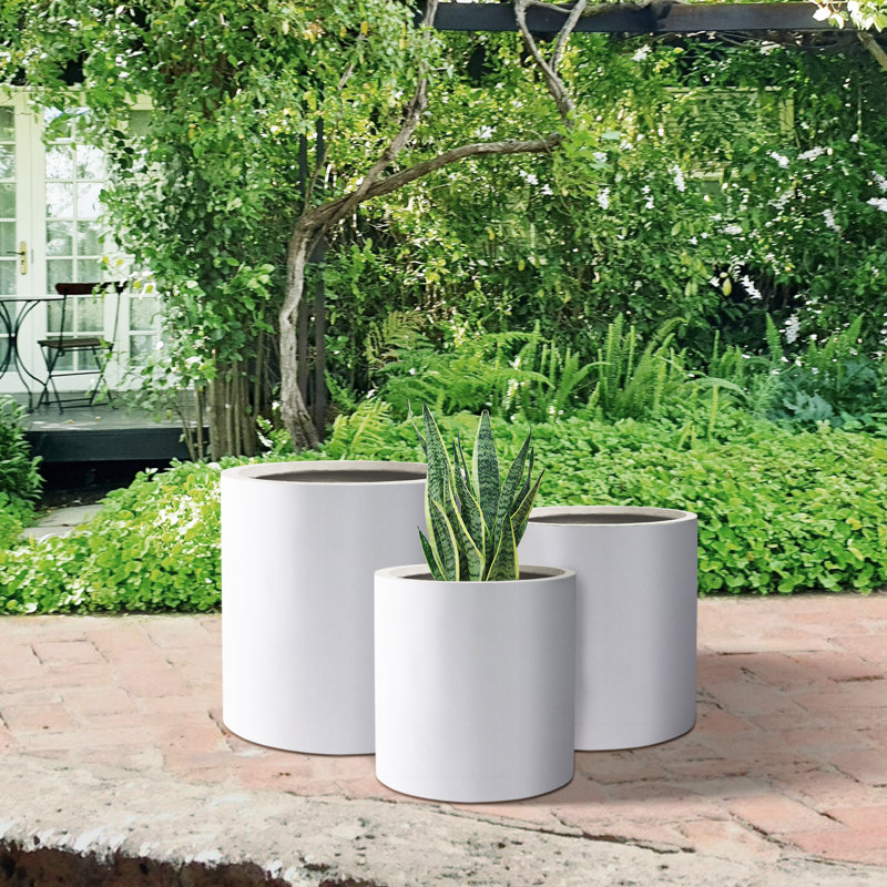 Pot Planter, White