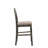 Linen & Weathered Gray Finish Counter Height Chair (Set Of 2)