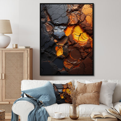 «Moka fondu, lave magique sur toile»