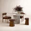 Oranda Round Marble Dining Table