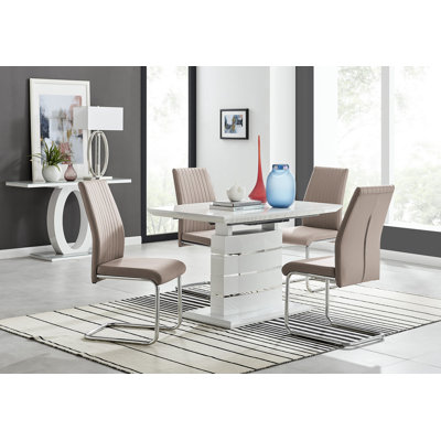 Eubanks 4 - Person Dining Set