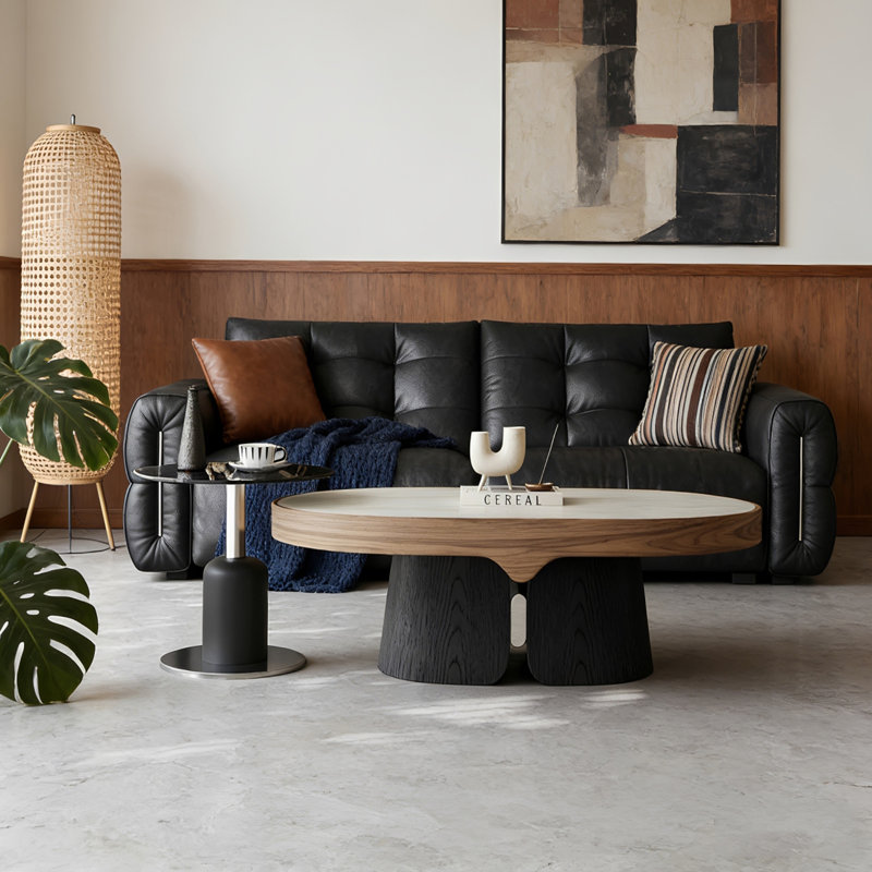 Ensemble de tables basses compactes haut de gamme