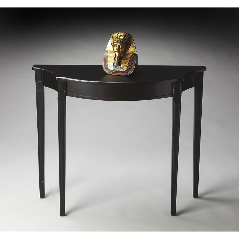 Cindy L Console Demilune, Noir