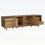Console média moderne en bois