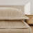 King 3 Piece Cotton Quilt Set Linen