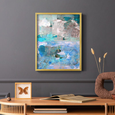 Impasto IV, reproduction encadrée - bois massif