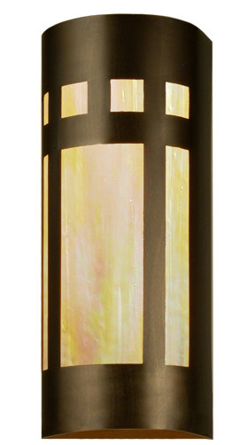 Luminaire d'extérieur à cloison 2 lumières Sutter
