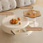 Table basse légère de style crème de luxe