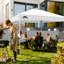 Pavillon escamotable 12 pi L 12 pi. D Auvent escamotable en acier-86761608