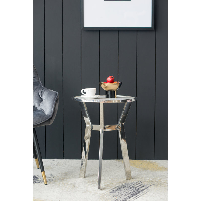 Catelin Marble Top End Table