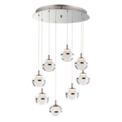 Eliset 8 - Light LED Cluster Pendant