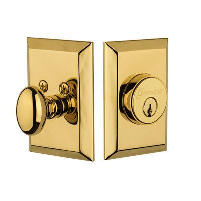 Fifth Avenue Single Cylinder Deadbolt