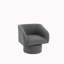 Fauteuil demi-tonneau pivotant de 28 po Adkisson-1021870429