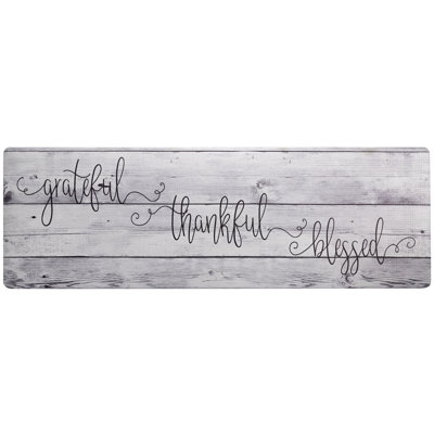 Tapis anti-fatigue Cozy Living Grateful Thankful Farmhouse