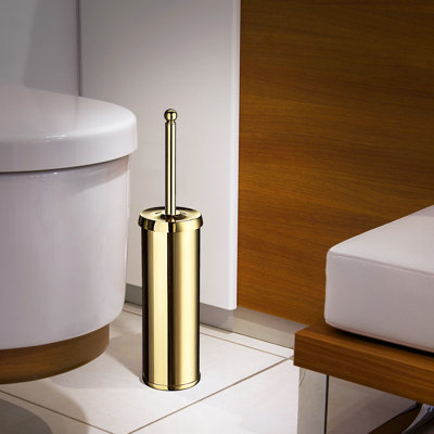 Freestanding toilet brush