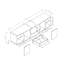 Dunmore TV Stand for TVs up to 78"