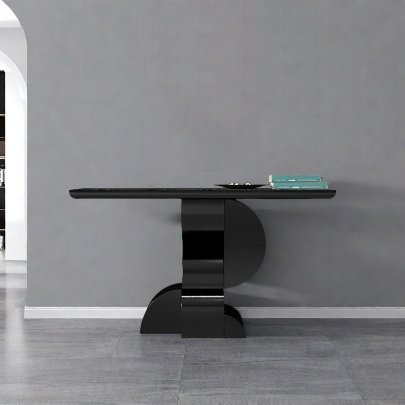 Console Modern Minimalist Art Design, H 35,43 po x l 55,12 po x P 15,75 po, Noir