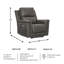 Fauteuil inclinable électrique Burnley