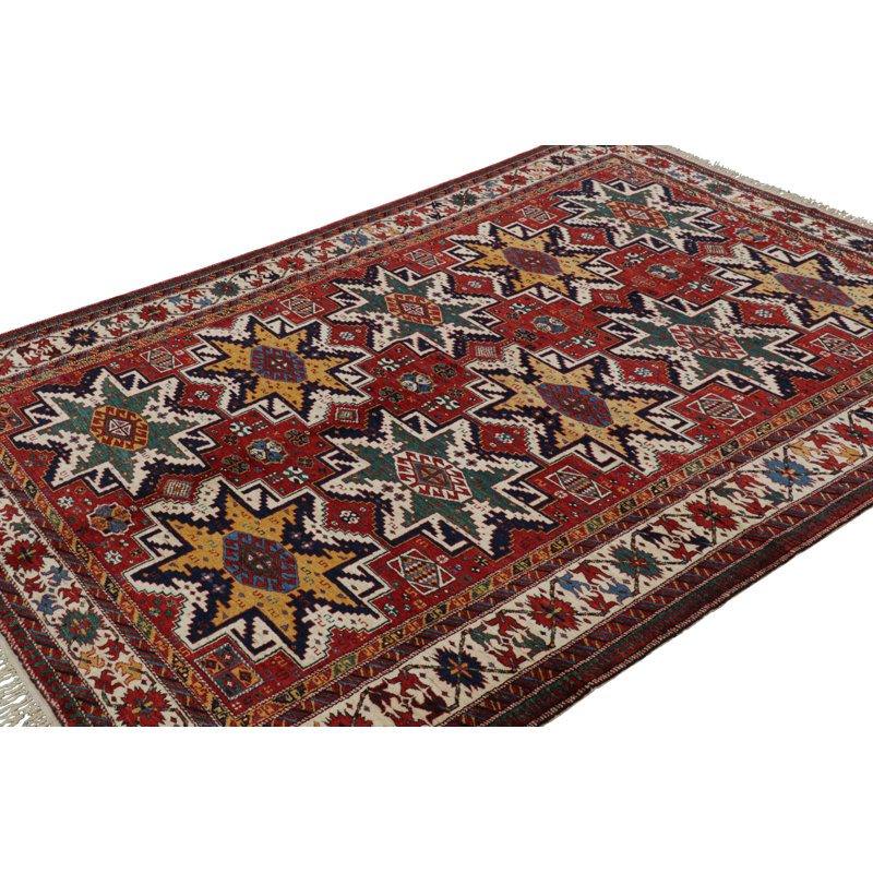 One-of-a-Kind 6’6”x8’8” Hand Knotted Area Rug
