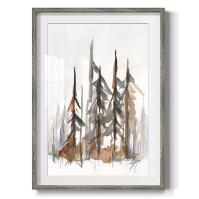 Impression encadrée embelli «Coastal Plain I»