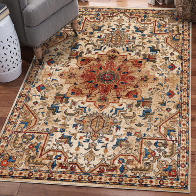 Tapis oriental ivoire Adagio