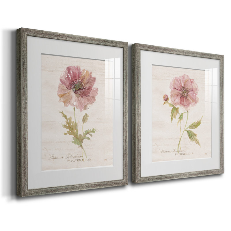 " Soft Poppy " 2 - Pieces