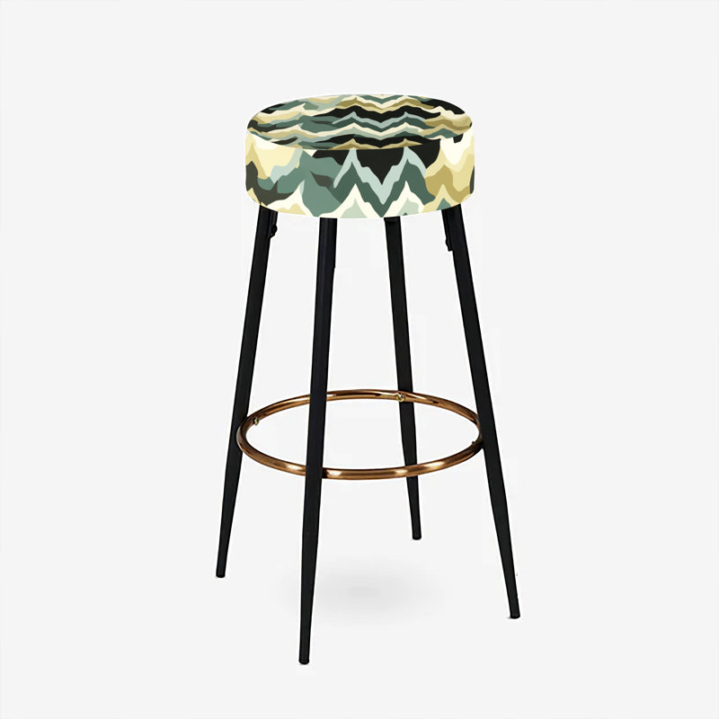 Ensemble de 2 tabourets de bar Cadima