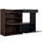 Expandable Swivel Shoe Cabinet with 1 Drawer, 90 Degree Corner Cabinet, Multifunctional Storage Combination Cabinet