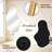 Modern Irregular-shaped Mirror With Black Frame, Shatterproof Hd Glass, Reversible Hanging Design-69720297-69720303