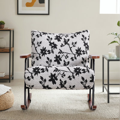 Chaise berçante moderne