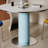 White Round Sintered Stone Dining table-465867511